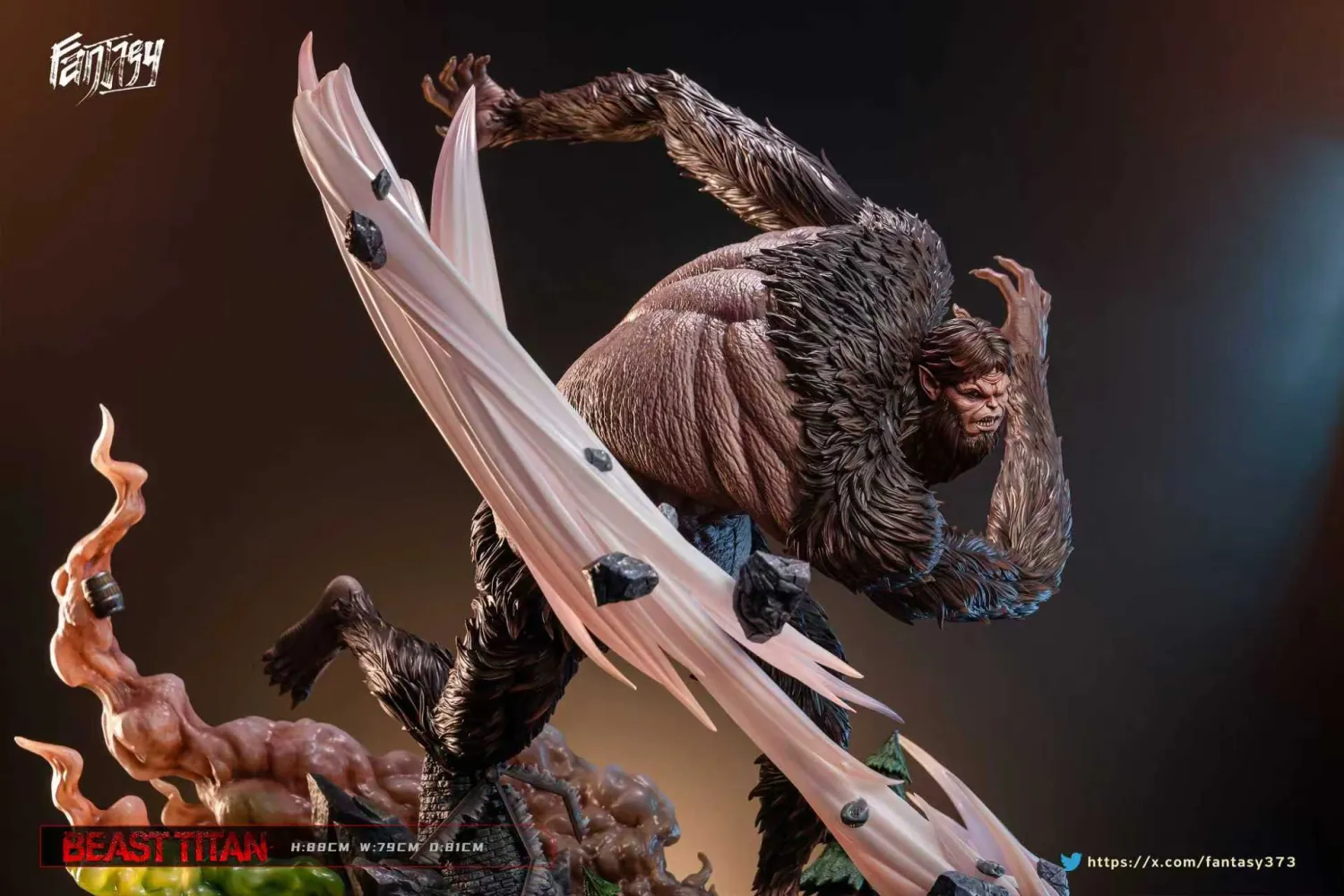 0159357f26718e60 【Pre order】Fantasy Studio - Attack on Titan Beast Titan - Image 1