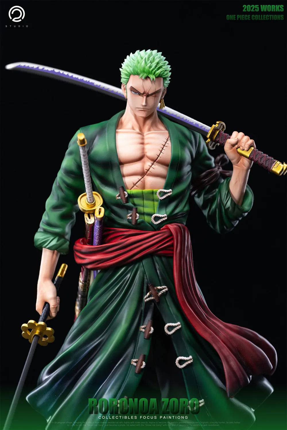 03d5ff18e5bff7b7 【Pre order】C2 Studio POP One Piece Zoro - Image 1