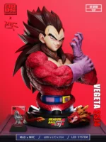 【In Stock】MAD x MRC Studio ssj4 Goku 1/1 Bust bust LED SYSTEM - Image 6