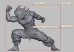 【Pre order】Sheep Studio 1/6 Dragon Ball 23rd Tenkaichi Budokai piccolo vs Kakarot - Image 9