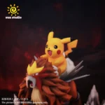 【Pre order】Sun Studio - Pokemon Entei Pikachu - Image 8