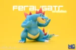 【Pre order】MG Studio Pokemon Totodile Evolutionary group 1/20 Resin Statue - Image 4