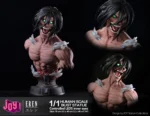 【In Stock】JOY Station collection Attack on Titan Eren Jaeger & Shingeki no kyojin Bust Resin Statue - Image 2