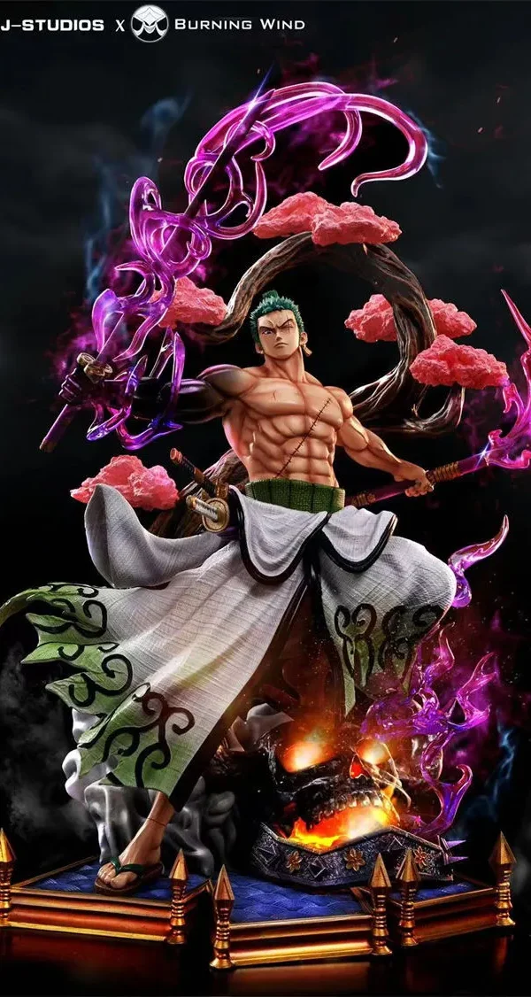 【Pre order】Burning Wind& TJ Studio One Piece Wano Zoro 1/6 Scale Resin Statue Deposit