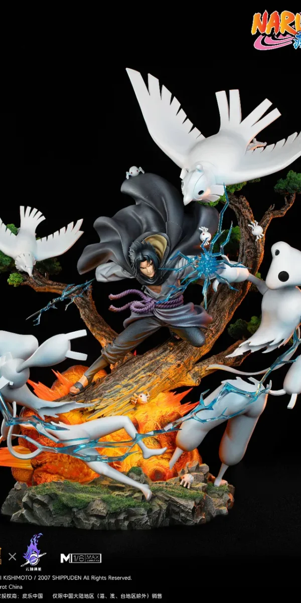 【In Stock】Pickstar Studio 1/6 Naruto Uchiba Sasuke with LED (Copyright)
