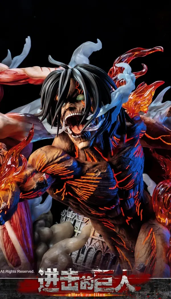 【In Stock】JIMEI Palace Attack on Titan Shingeki no kyojin & Female Titan Resin Statue Deposit（Copyright）