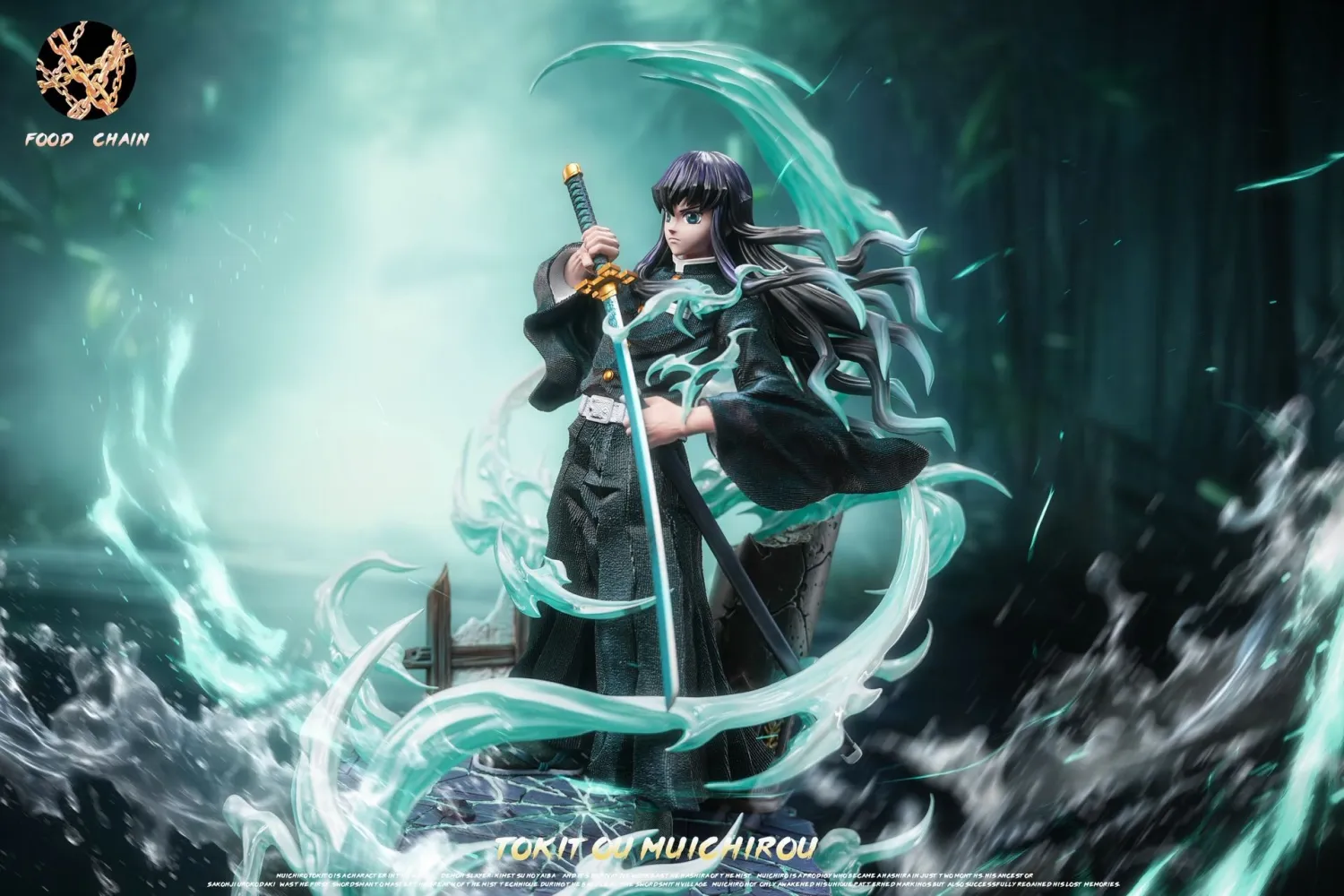 0bef96d958cb0b5e 【Pre order】Food Chain Studio Muichiro Tokito Mist Hashira Demon Slayer - Image 1