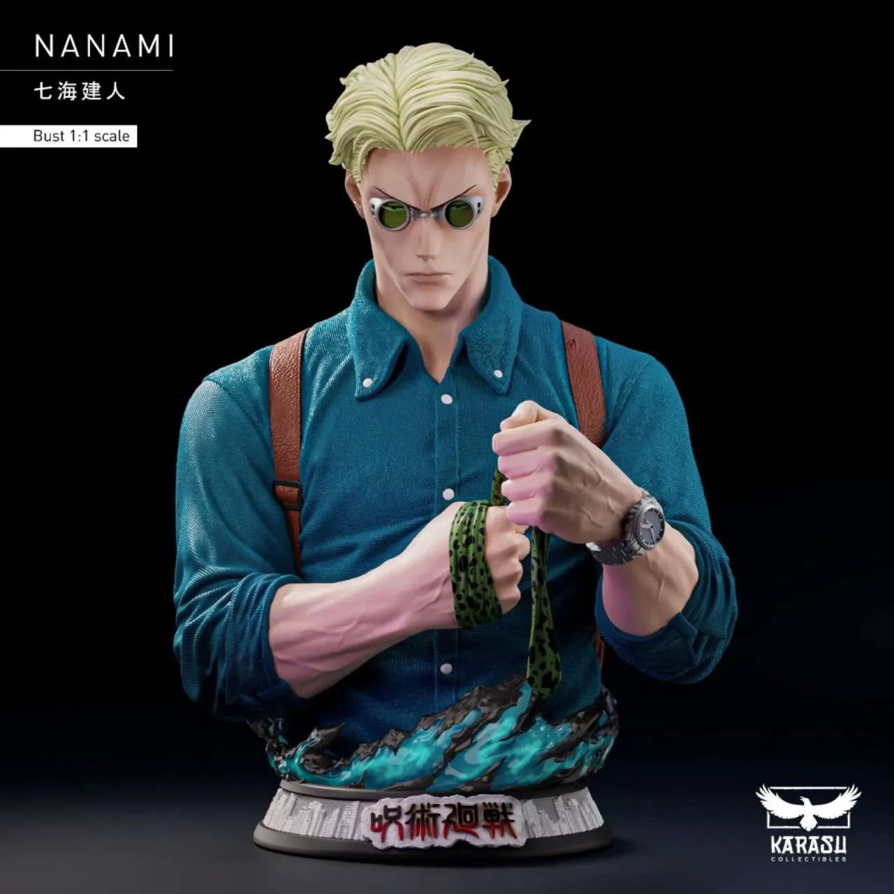 0bff07e4796756c1 【Pre order】Karasu Collectibles 1/2 & 1/1 Jujutsu Kaisen Nanami Kento - Image 1