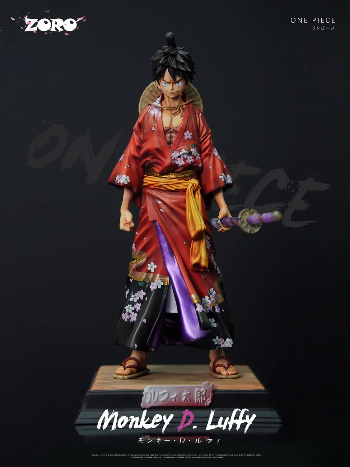 0cc9a06a082731d9 【Pre order】Zoro Studio - One Piece Luffy - Image 1