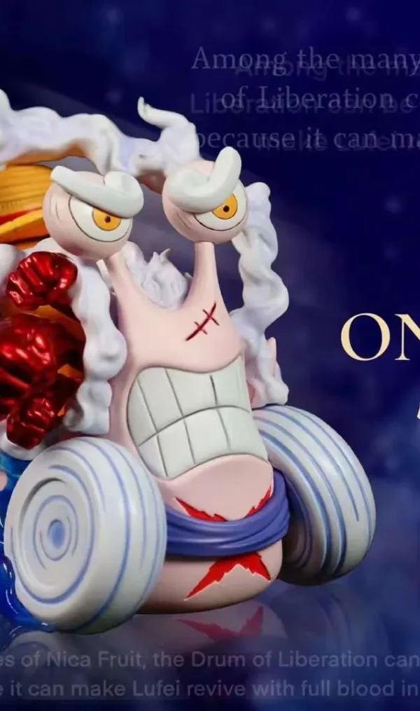 【Pre order】Wasp studio One Piece NIKA Luffy Den Den Mushi Resin statue