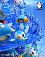 【In Stock】EGG-Studio Pokemon Ocean Family Blastoise Resin Statue - Image 4
