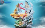 【In Stock】Fantasy Studio Pokemon Pidgeot family Resin Statue - Image 4