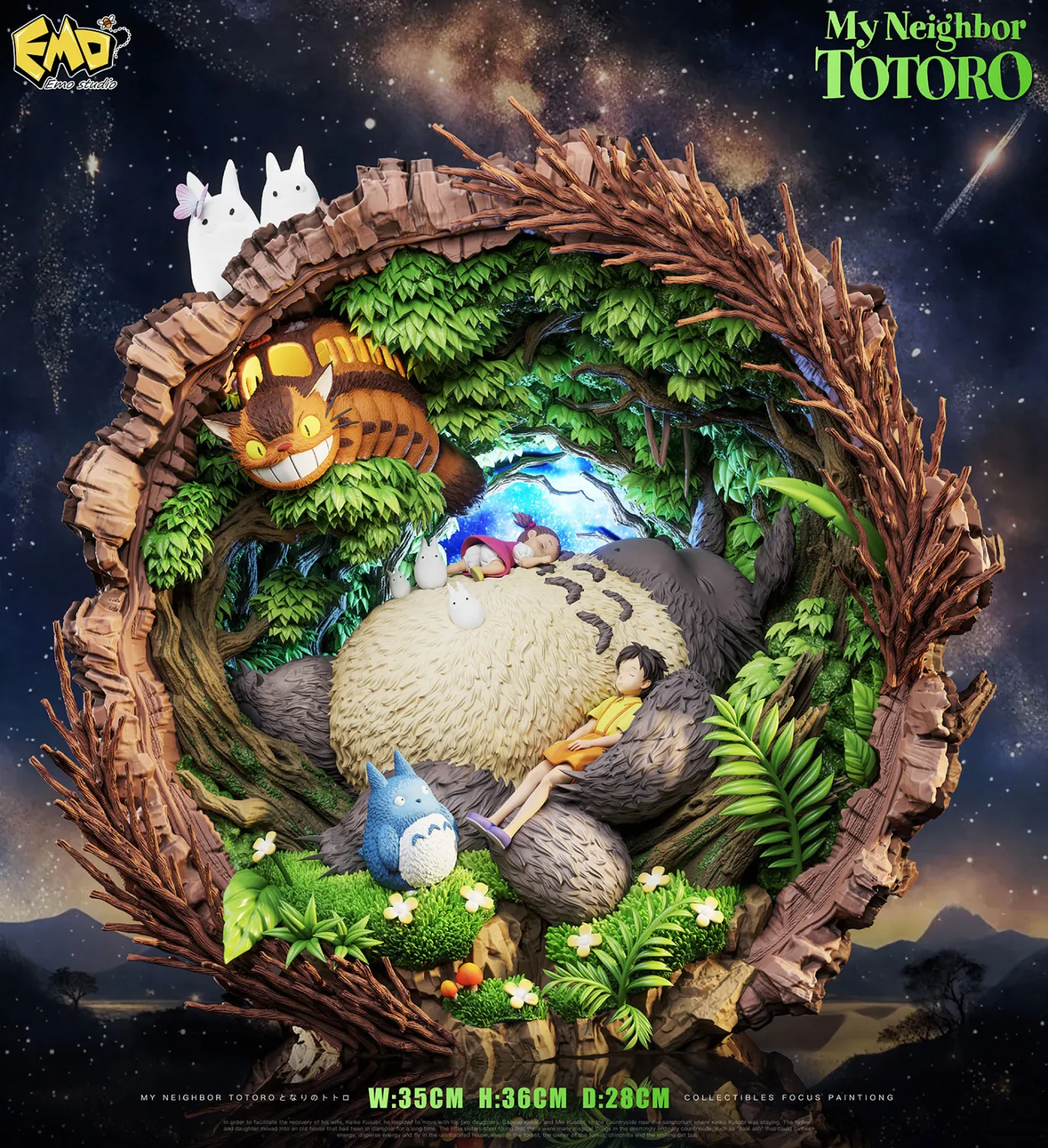 100fd80b1722b452 【Pre order】EMO Studio - My Neighbor Totoro - Image 1