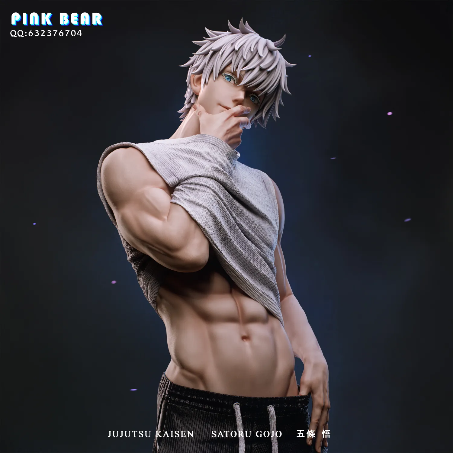 101311d99e308843 【In Stock】Pink Bear Studio 1/6 Jujutsu Kaisen Satoru Gojo - Image 1