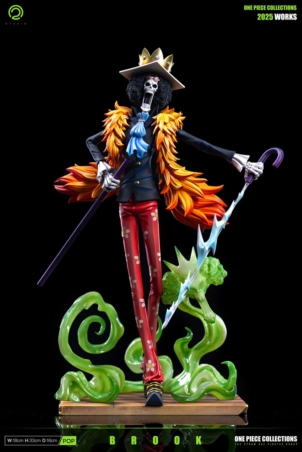 1090350f2d3e74c4 【Pre order】C2 Studio POP One Piece Brook - Image 1