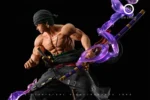 【Pre order】Gin Studio One Piece Roronoa Zoro Resin Statue - Image 3