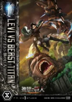 【Pre order】Prime 1 Studio 1/4 Attack On Titan Levi vs Beast titan (Copyright) - Image 11