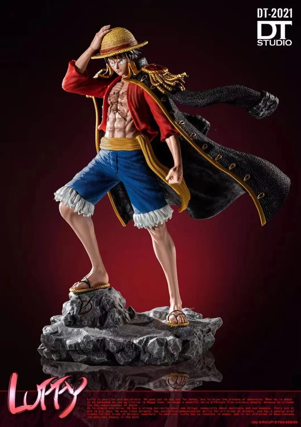 12051aaefb3ae9bd (1) 【Pre order】DT Studio One-Piece Monkey D Luffy 1/5 Resin Statue Deposit - Image 1