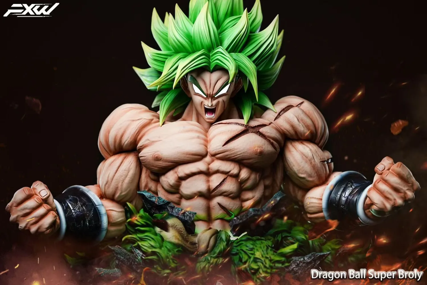 12d0cc212439be0f 【Pre order】FXW Studio 1/4 & 1/1 Bust Dragon Ball Broli - Image 1