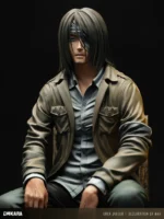【Pre order】CHIKARA Studio 1/6 & 1/4 Attack on Titan Eren Jaeger - Image 5