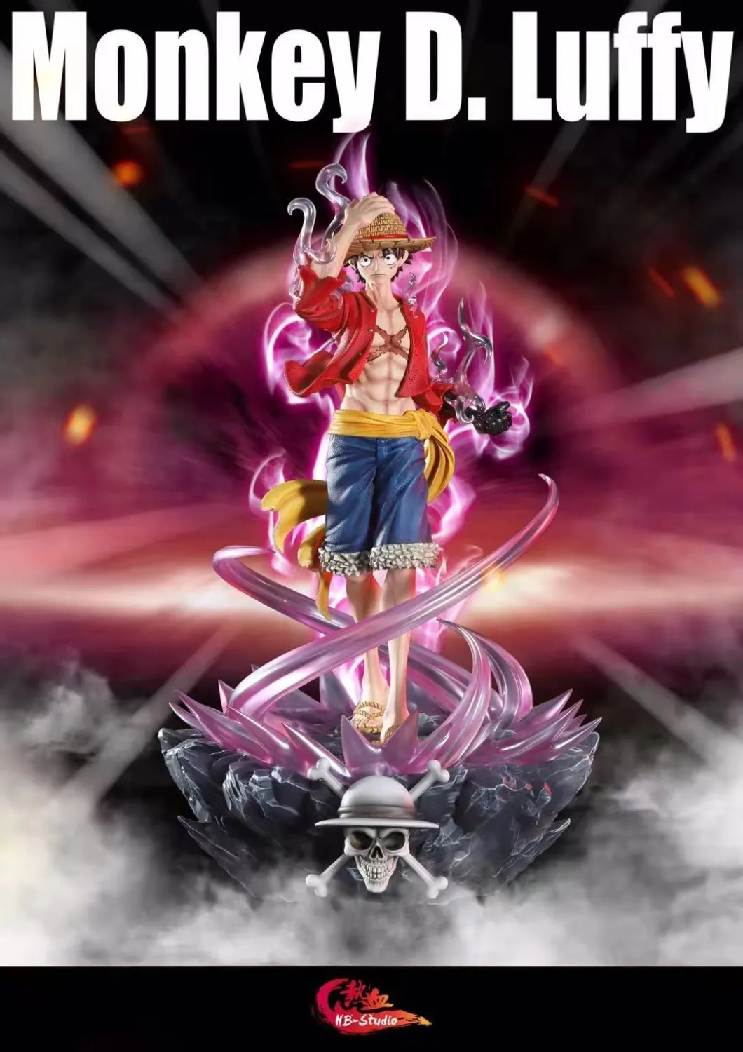 138787eaa575f919 【In Stock】HB-Studio One Piece Monkey D Luffy Resin Statue - Image 1