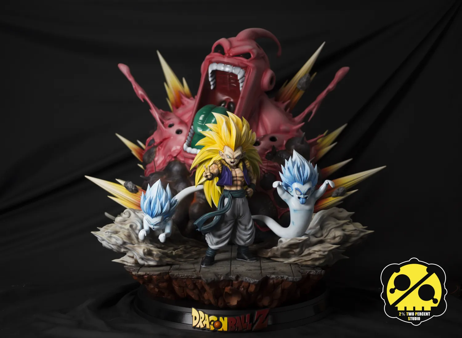 13fcaafa64176dd5 【Pre order】2% Studio Gotenks&Majin Buu - Image 1