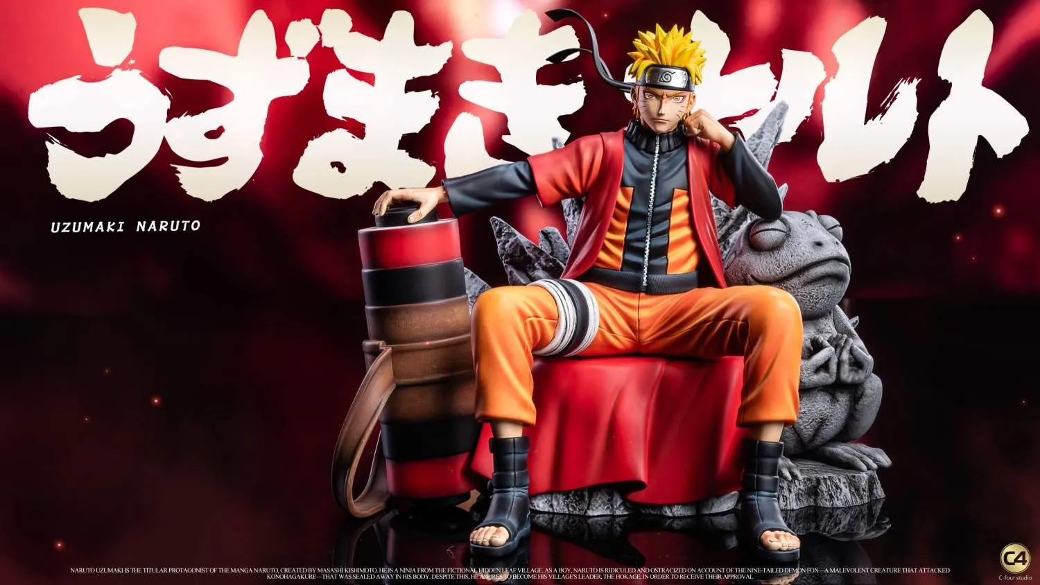 141d9fce92394792 【Pre order】 C4 Studio NARUTO 1/6 Uzumaki - Image 1