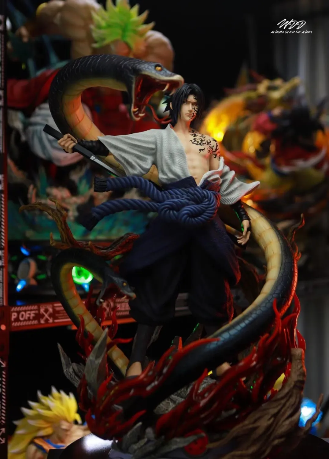 15556ed0f2118a07 【In Stock】Gps Studio 1/4 Uchiha Sasuke - Image 1