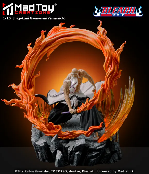1572e9397b30b1f1 【Pre order】MadToy Creations Studio 1/10 Bleach Shigekuni Genryusai Yamamoto (Copyright) - Image 1