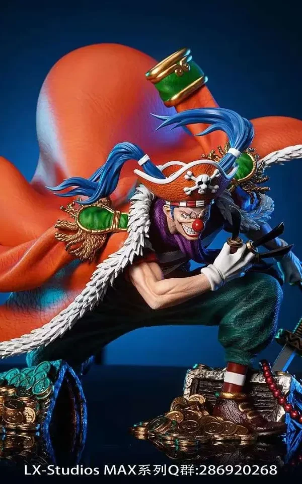 【In Stock】 LX Studios One Piece Oka Shichibukai Buggy Resin Statue