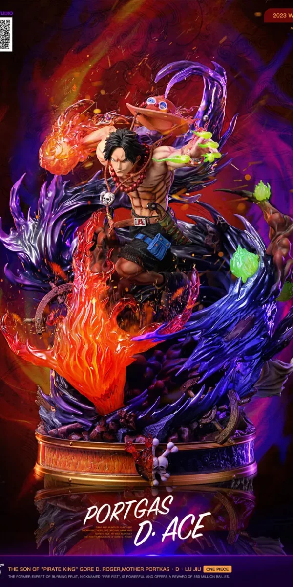 【Pre order】PILOT Studio One Piece Portgas·D· Ace Resin Statue