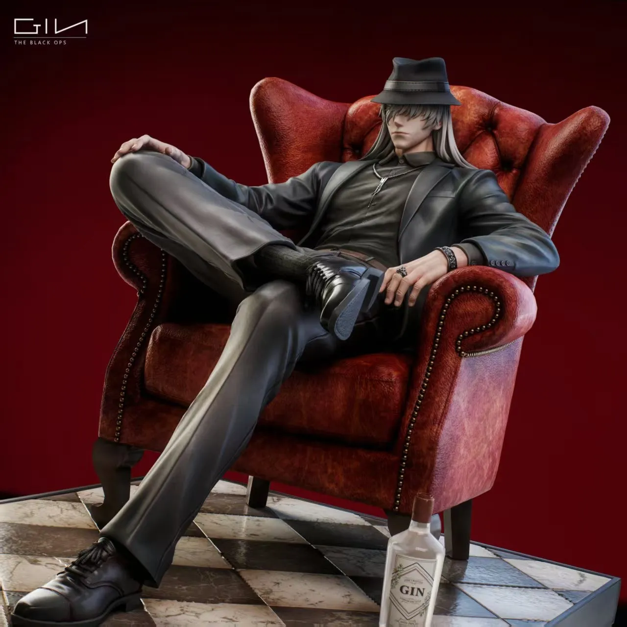 1cd70eb886efd0b2 【Pre order】CLL Studio 1/6 Detective Conan Gin - Image 1