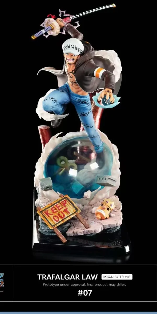 【In Stock】Tsume Ikigai ONE PIECE Trafalgar D. Water Law 1/6 copyright resin statue