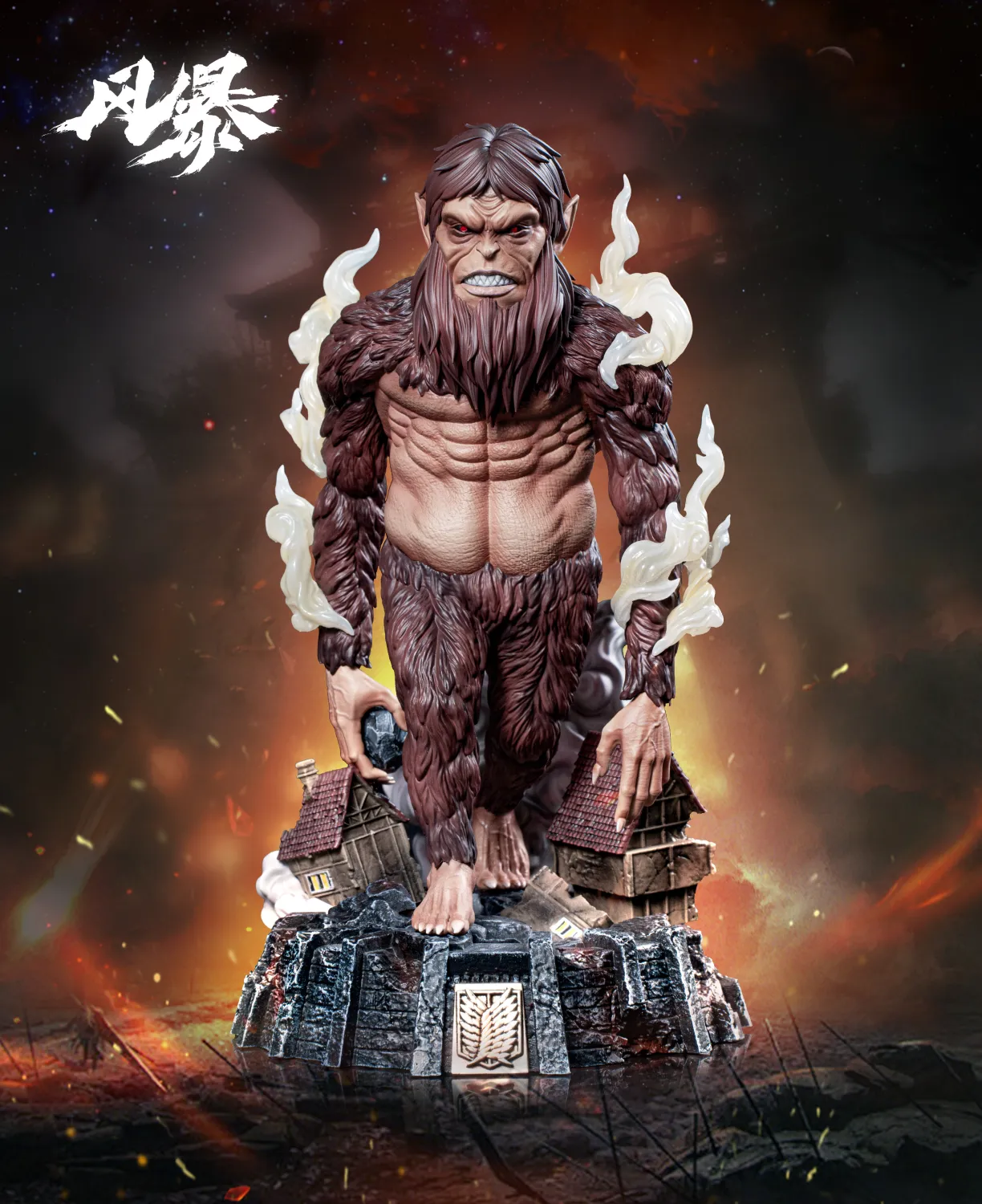 1ff9f39adc43106c 【Pre order】Feng Bao Studio - Attack on Titan Beast titan - Image 1