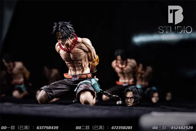 223946c7c3888957 【In Stock】BT Studio One Piece Ace POP Resin Statue - Image 1