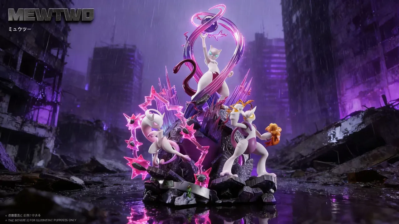 23c4c01851c602de (1) 【Pre order】JP Studio 1/20 Pokemon Mewtwo Group - Image 1