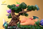 【Pre order】DM-STUDIO Pokemon Dragonite Dragon Ecology Resin Statue - Image 4