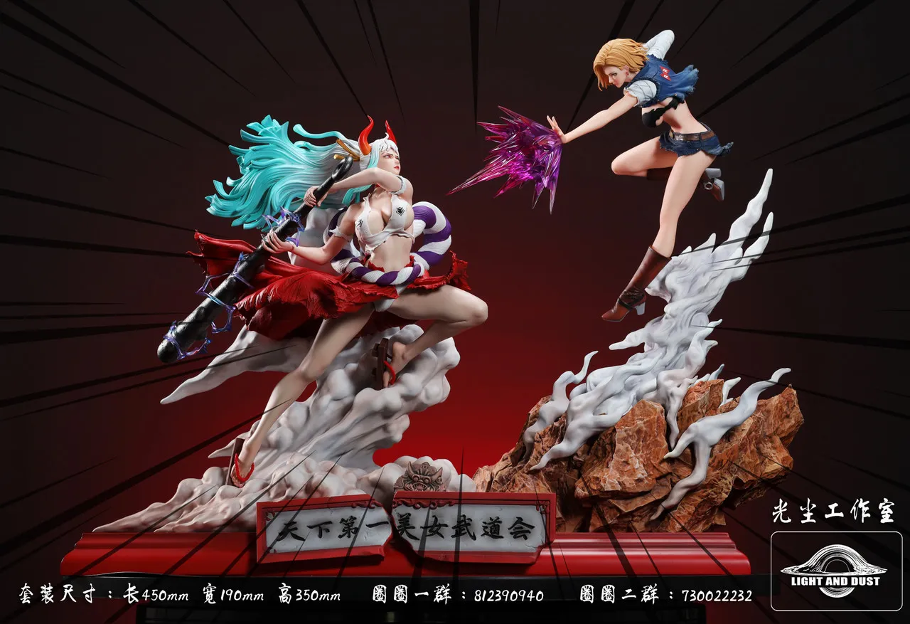 24b27d9e3074f798 (1) 【Pre order】Light and Dust Studio 1/8 Yamato vs Android 18 - Image 1