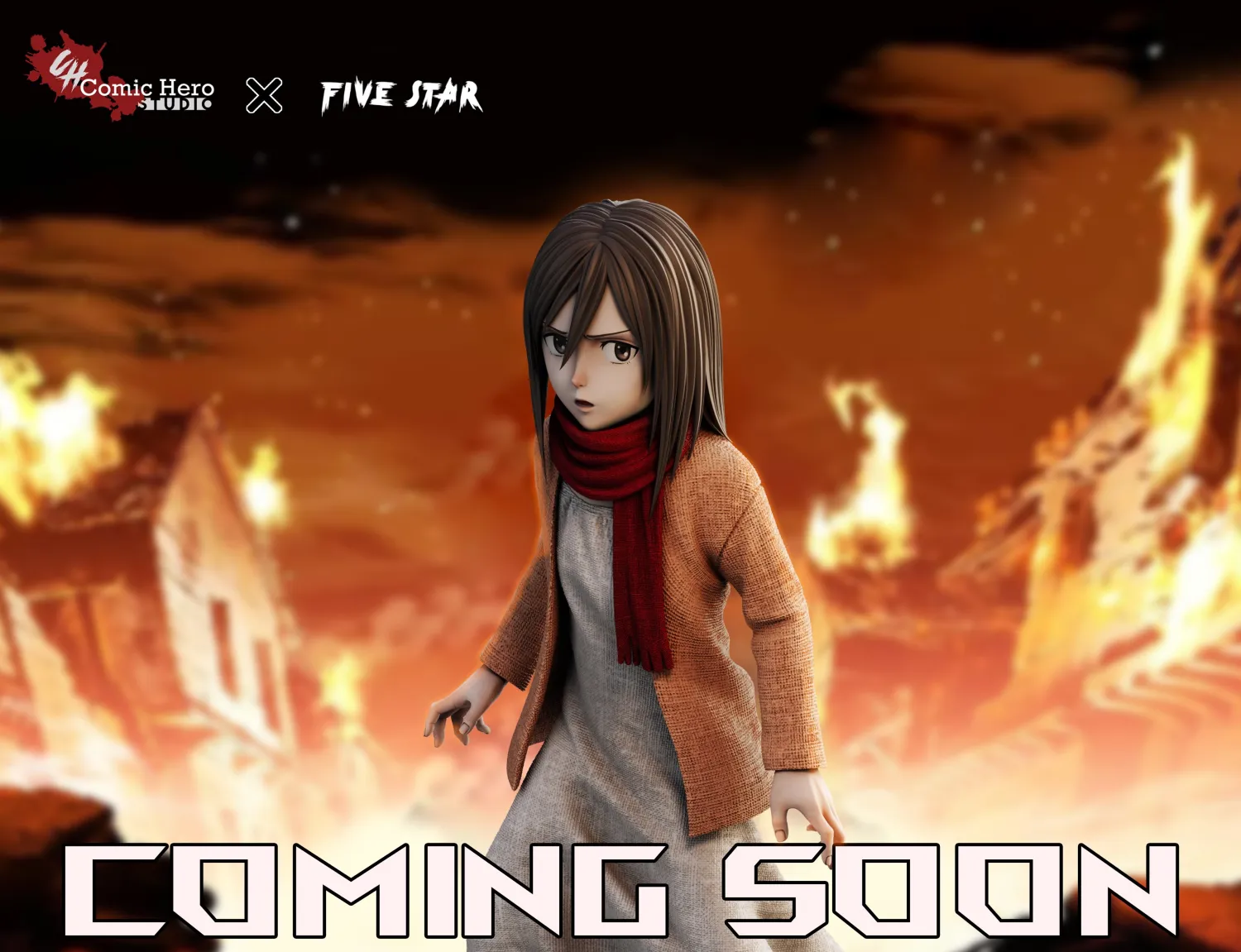 25df01553e80493d 【Pre order】Comic Hero Studio Attack on Titan Mikasa Ackerman - Image 1