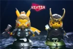 【In Stock】NEWBRA Studio Pokemon The Avengers Loki Pikachu Resin Statue - Image 2