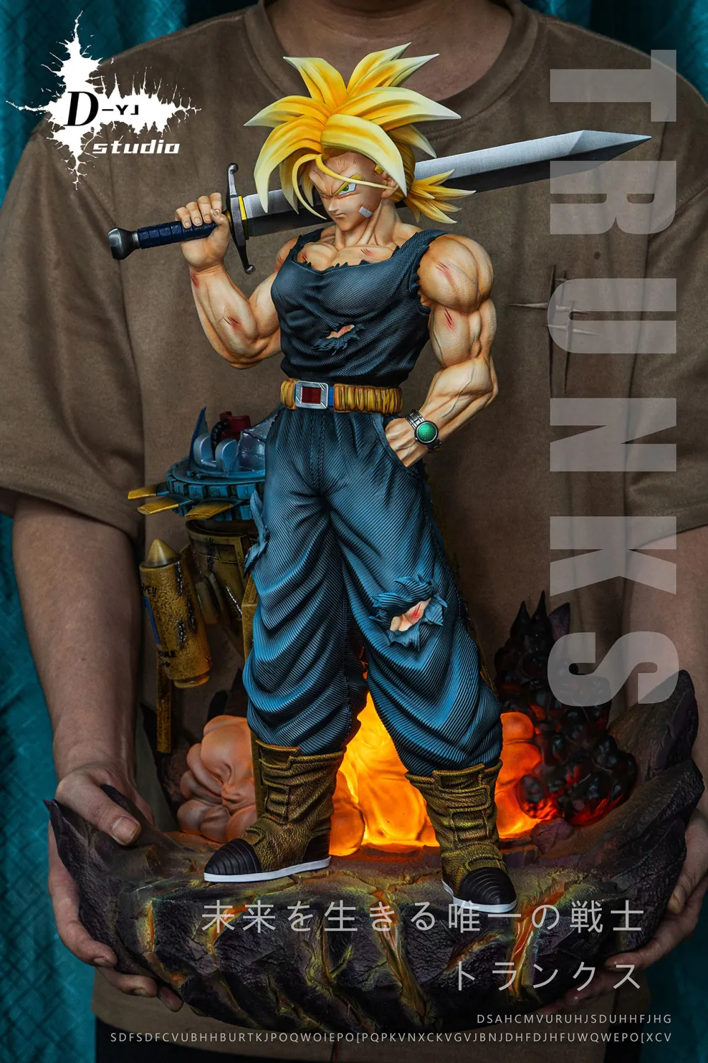 2851ed0e49a154d3 【Pre order】D-YJ Studio 1/6 & 1/4 Dragon Ball Trunks - Image 1