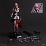 【Pre order】SQUARE ENIX Studio - PVC Play Arts Shin Action Figure Final Fantasy XIII Lightning - Image 6
