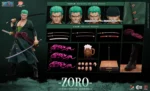 【Pre order】Pixel Poses 1/6 PVC One Piece Zoro Silicone Action Figure (Copyright) - Image 12