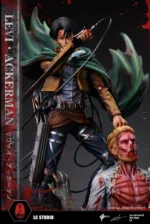 【Pre order】LC Studios Attack on Titan Levi·Ackerman 2.0 with Zeke Jaeger Resin Statue Deposit - Image 3