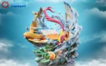 【In Stock】Fantasy Studio Pokemon Pidgeot family Resin Statue - Image 3