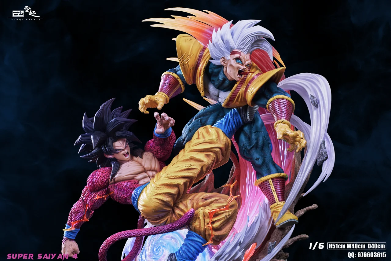 2ba56b7f51b71d98 【Pre order】 YunQi studio 1/6 SS4 GOKU VS BABY - Image 1