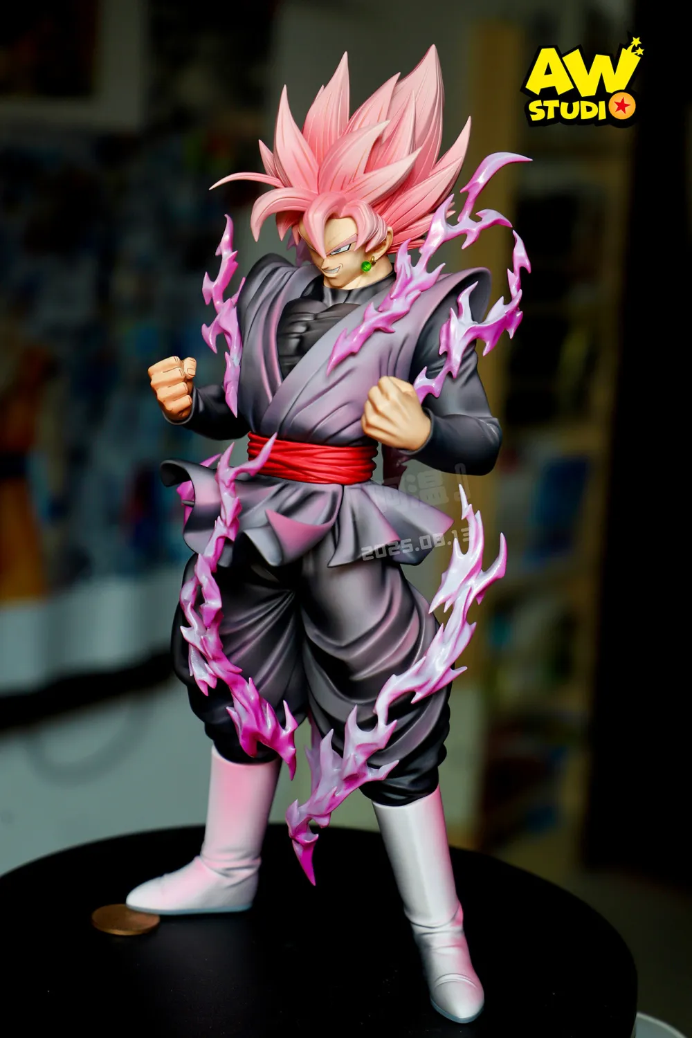 2bc68d60ea41d403 【Pre order】AW Studio 1/6 Dragon Ball Pink Goku - Image 1