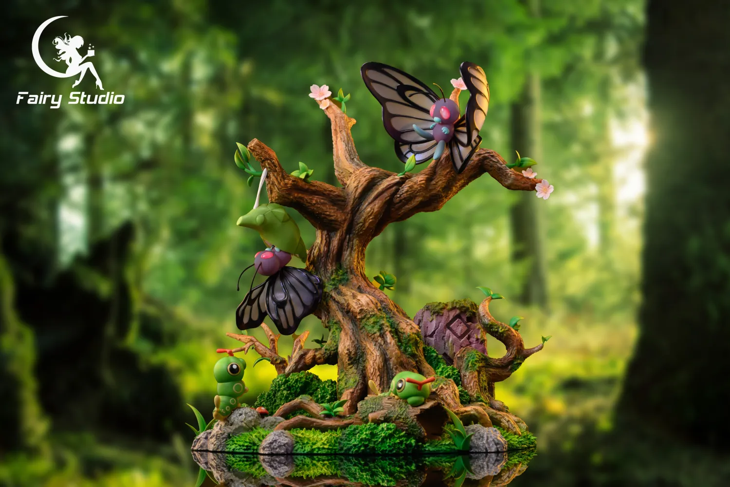 2bd95d7309681b9e 【Pre order】Fairy Studio Caterpie Family - Image 1