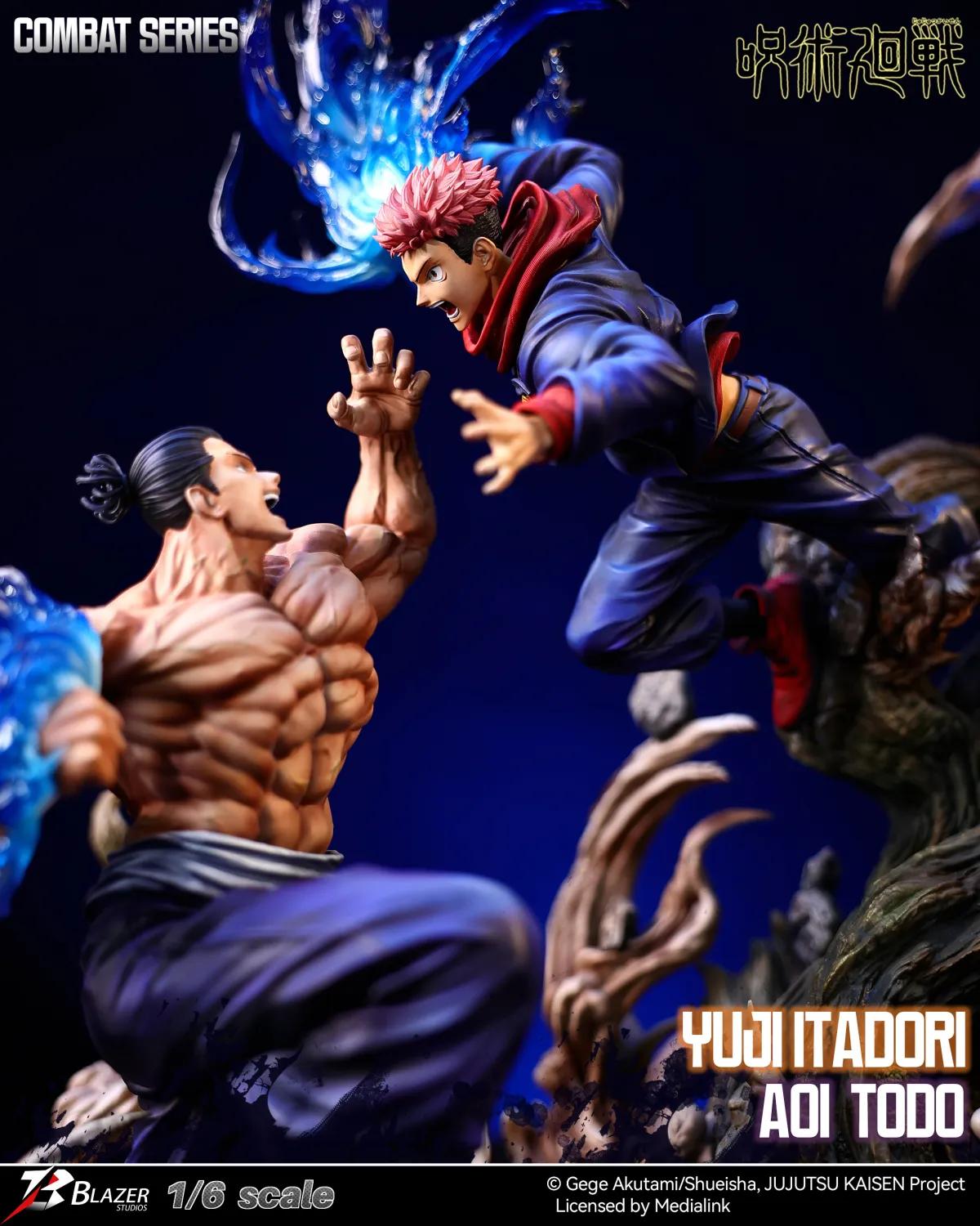 2d381fd2bc9c9a66 (1) 【Pre order】Blazer Studio1/6 Jujutsu Kaisen Yuji Itadori X Aoi Todo (Copyright) - Image 1
