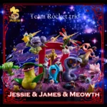 【Pre order】Stone Studio 1/20 Pokemon Team Rocket trio Jessie & James & Meowth - Image 2